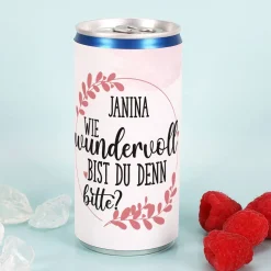 Secco Dose - Wie wundervoll bist du denn bitte - mit Namensaufdruck