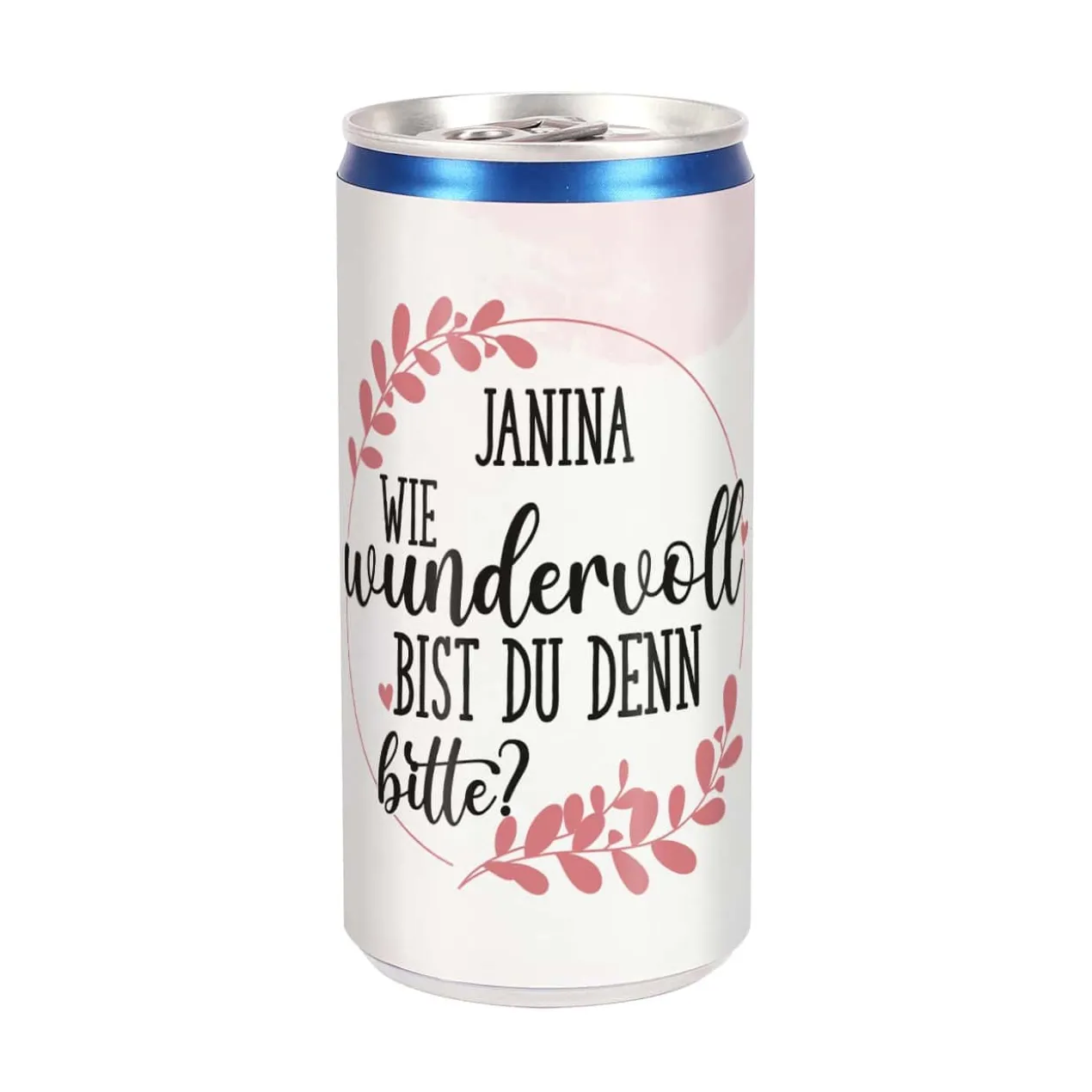 Secco Dose - Wie wundervoll bist du denn bitte - mit Namensaufdruck