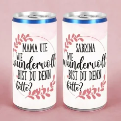 Secco Dose - Wie wundervoll bist du denn bitte - mit Namensaufdruck