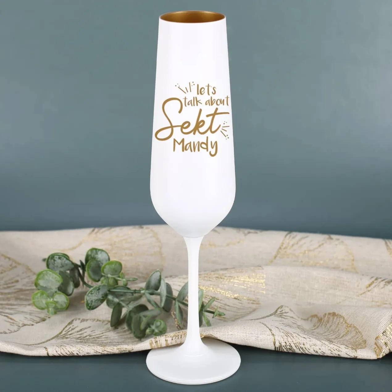 Sektglas und Scavi & Ray Piccolo - Let's talk about Sekt