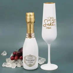 Sektglas und Scavi & Ray Piccolo - Let's talk about Sekt