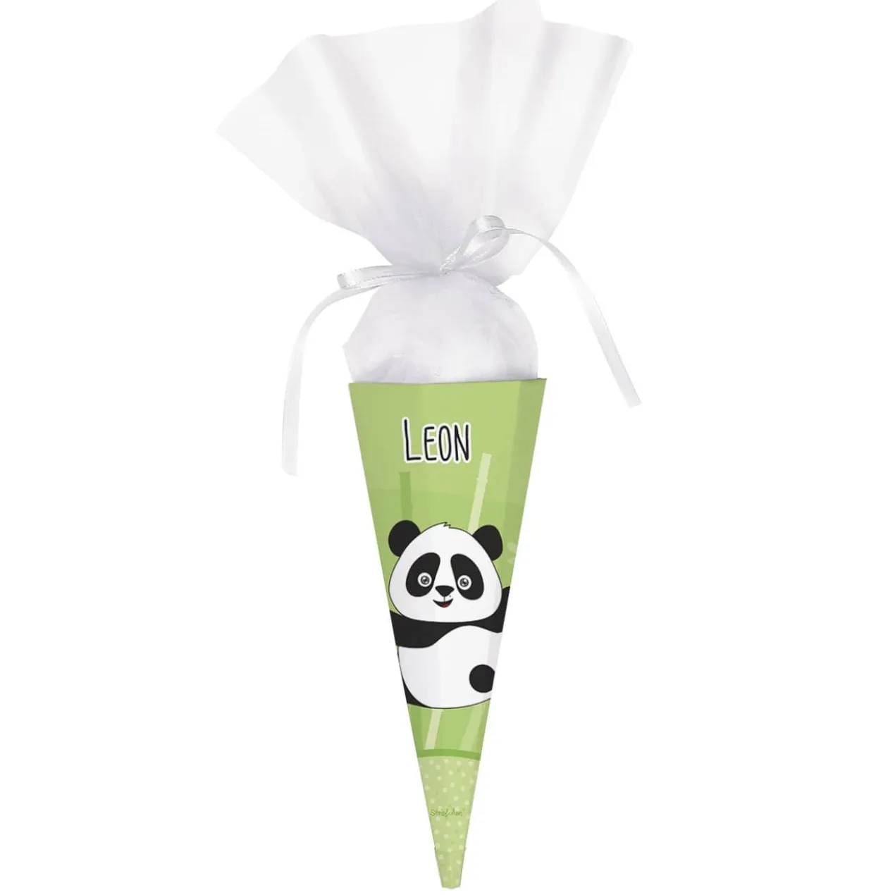Süße Panda Geschwister Schultüte