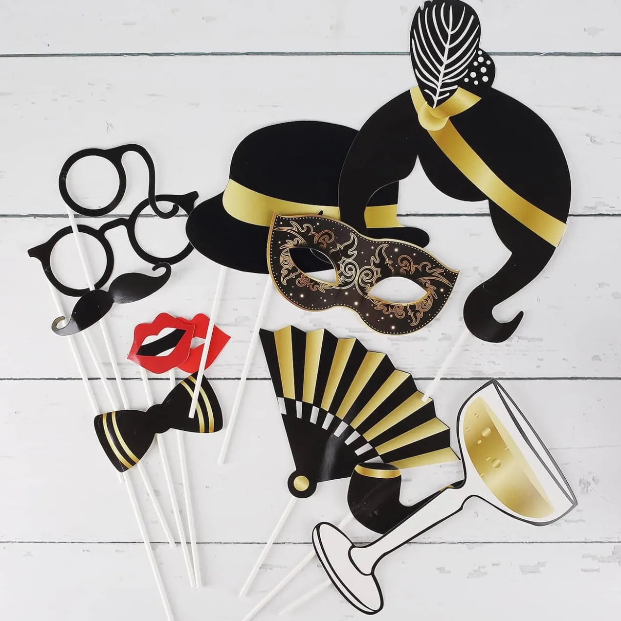 Set Foto-Accessoires - New Year