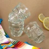 Shooter Schnaps-Glas 50 ml im Totenkopfdesign