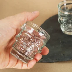 Shooter Schnaps-Glas 50 ml im Totenkopfdesign