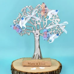 Skulptur - Liebesbaum - mit Wunschgravur als Geldgeschenk oder Dekoration