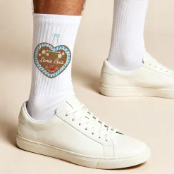 Socken mit Lebkuchenherz & Name personalisiert | Volksfest Socken als Geschenk für Frauen & Männer