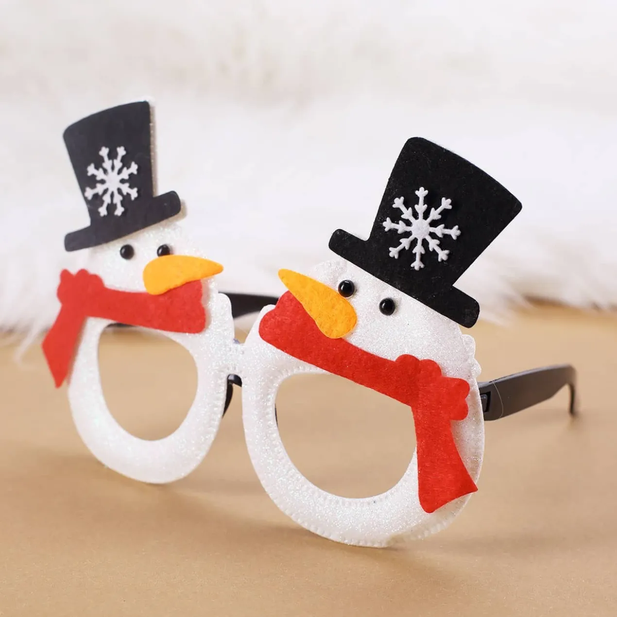 Spaß-Brille im weihnachtlichen Design