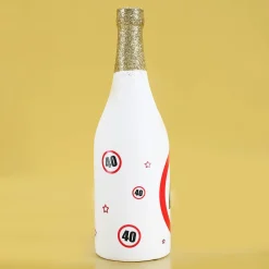 Spar-Flasche mit Verkehrszeichenmotiv mit verschiedenen Zahlen