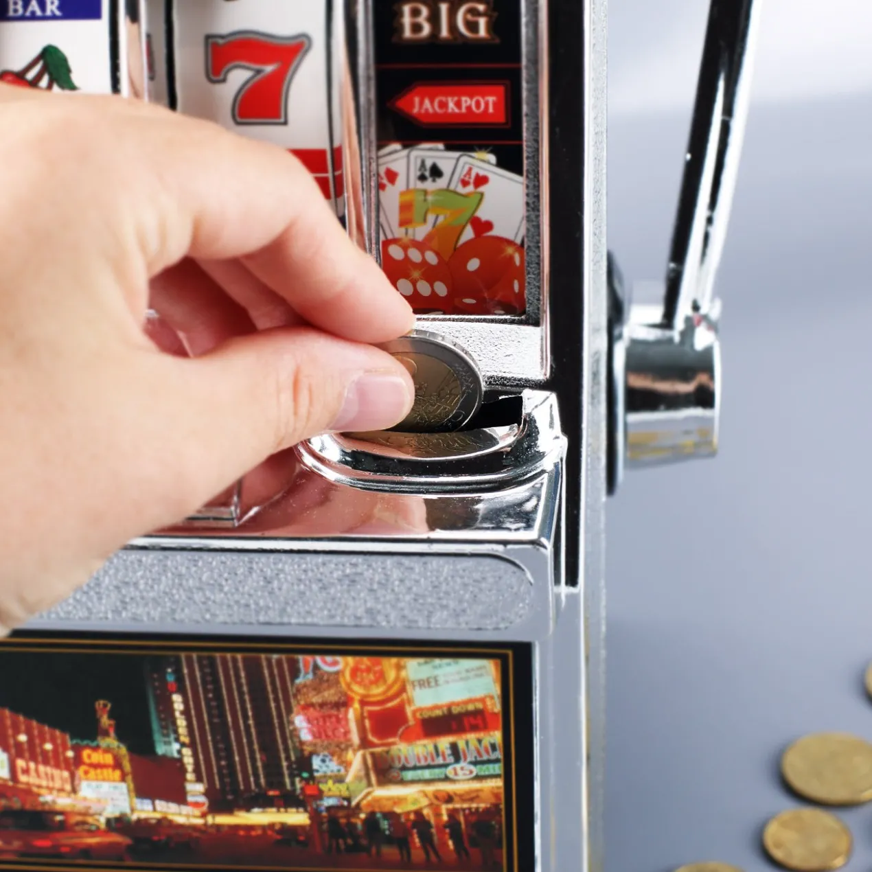 Spielautomat Slot Machine als Spardose XXL