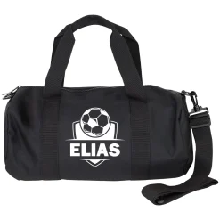 Sporttasche mit Fußball Motiv & Name personalisiert | Reisetasche für Jungen, Schule & Training
