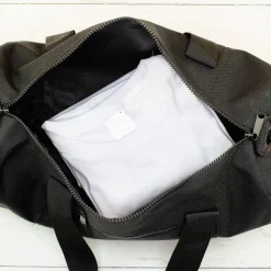 Sporttasche personalisiert mit Name & Gym Motiv | Duffle Bag für Männer & Sport als Geschenk