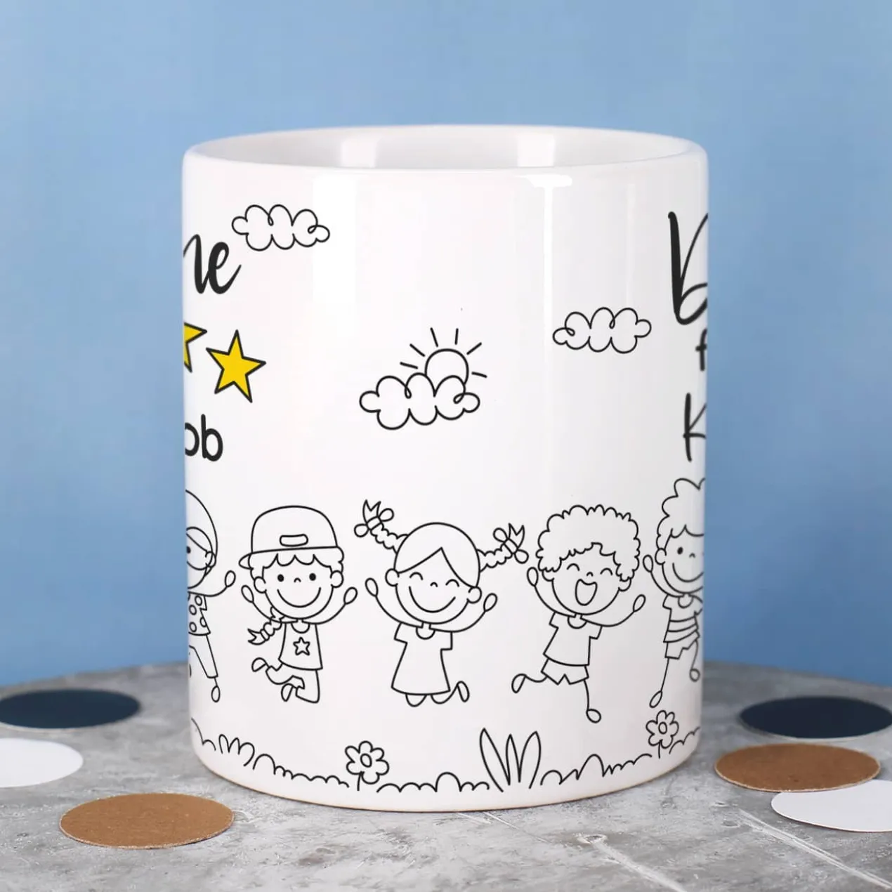 5 Sterne Tasse als Abschiedsgeschenk für Lehrer oder Erzieher