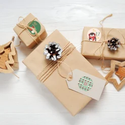 Sticker-Set mit 24 personalisierbaren Aufklebern für DIY Adventskalender | Weihnachtstiere