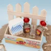 Strandurlaub-Feeling in der Holzkiste - mit personalisiertem Schnapsglas und Tequila