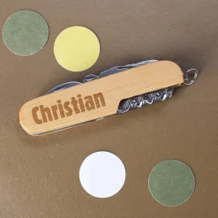 Taschenmesser Multitool mit Namensgravur