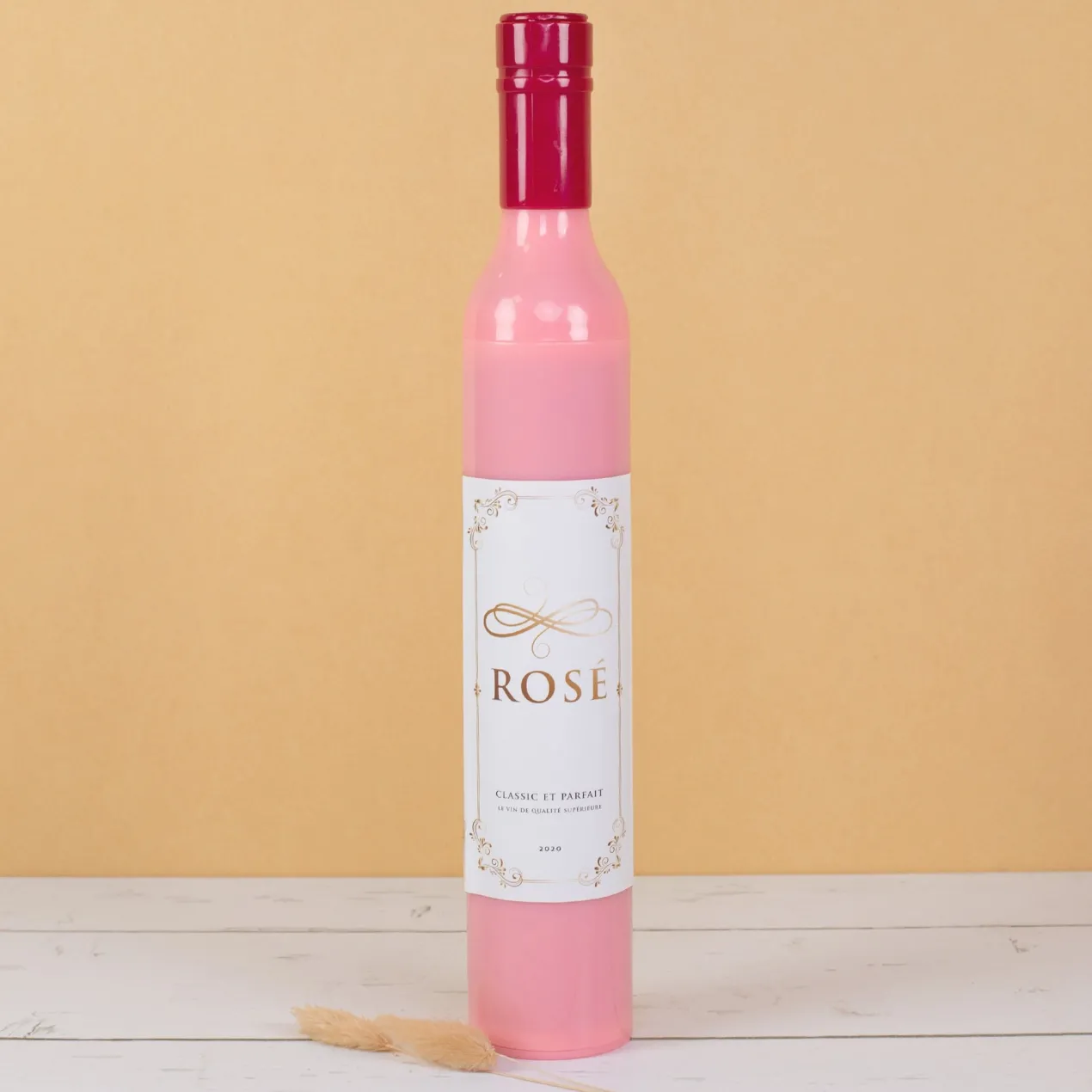 Taschen Regenschirm als Weinflasche Rosé
