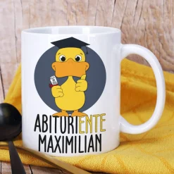 Tasse - AbituriENTE mit Abschlussjahr und Name