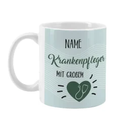 Tasse als Danke für einen Krankenpfleger mit großem Herz