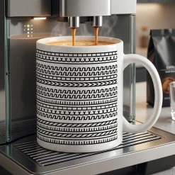 Tasse 'Einen Scheiss muss ich' | Kaffeetasse mit versteckter Botschaft als lustiges Geschenk