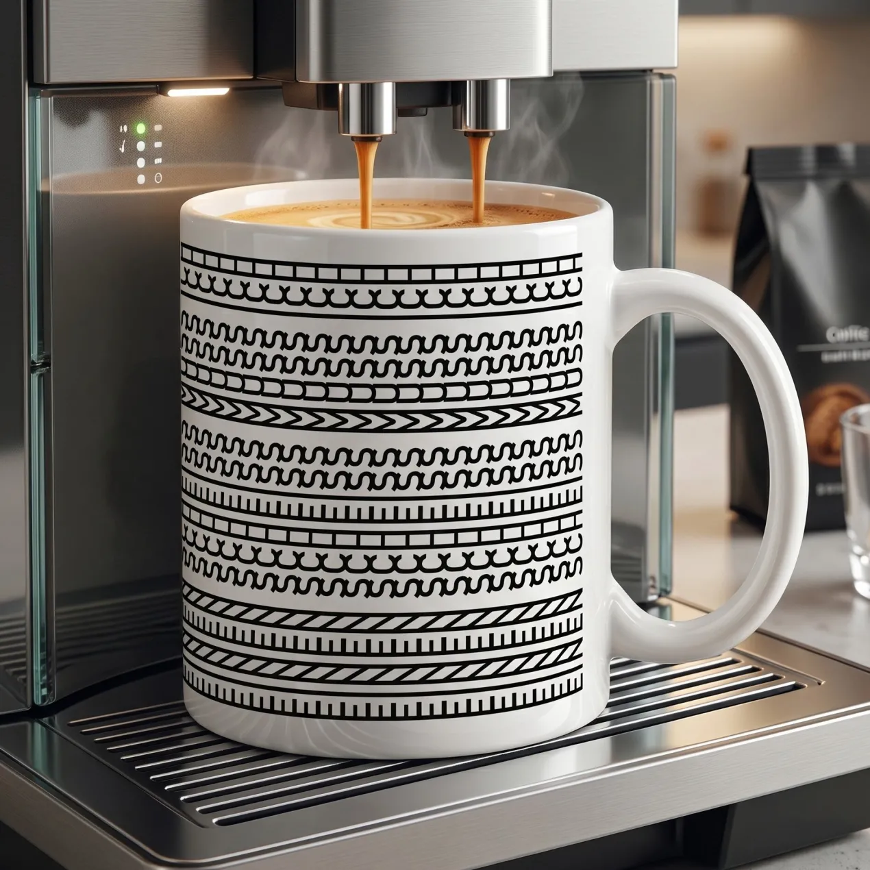 Tasse 'Einen Scheiss muss ich' | Kaffeetasse mit versteckter Botschaft als lustiges Geschenk