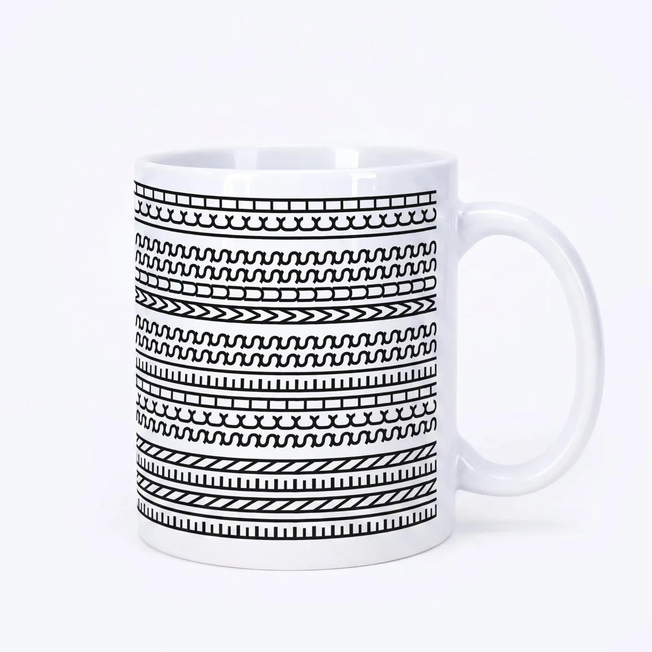 Tasse 'Einen Scheiss muss ich' | Kaffeetasse mit versteckter Botschaft als lustiges Geschenk