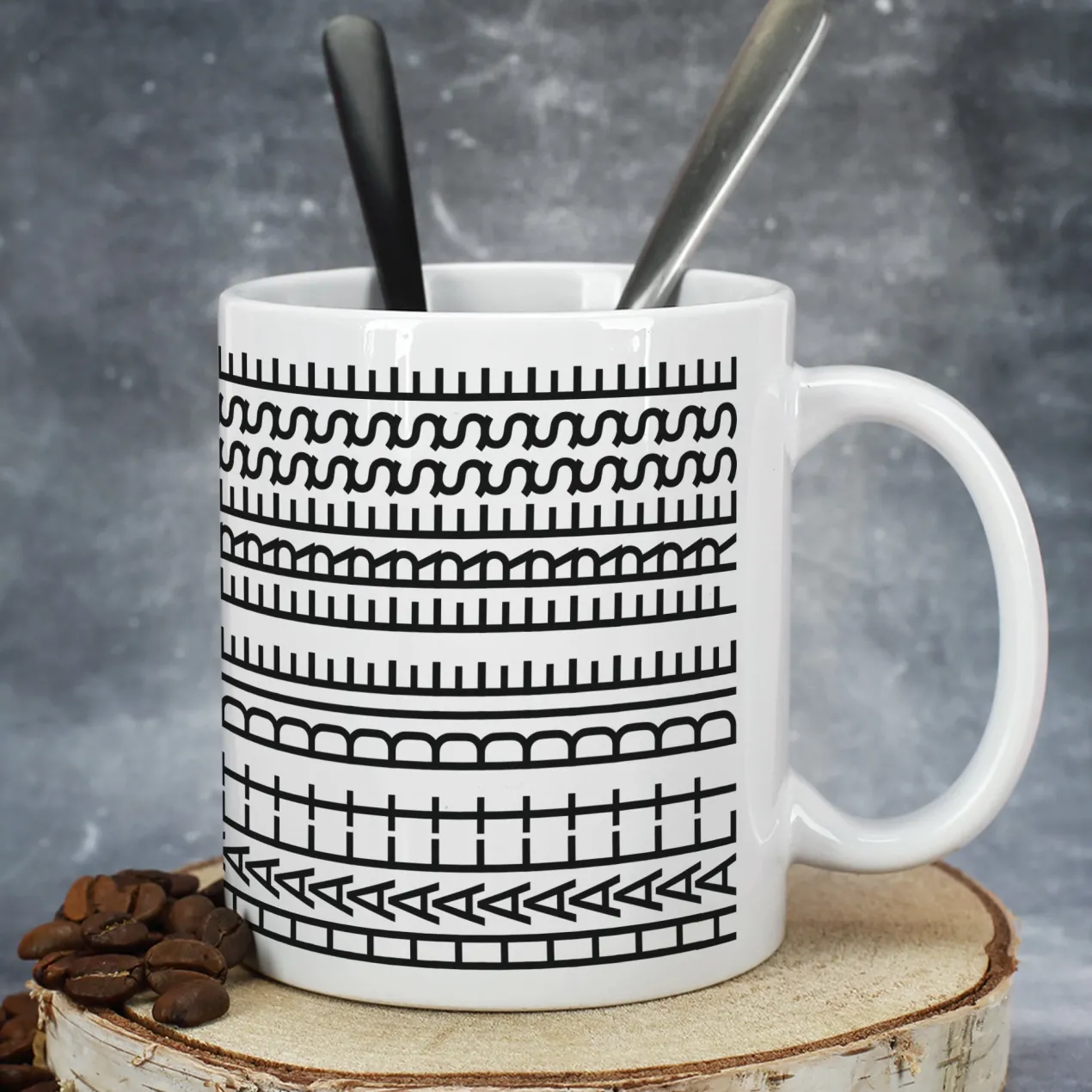 Tasse 'Halt die Fresse' | Kaffeetasse mit versteckter Botschaft als lustiges schwarzer Humor Geschenk