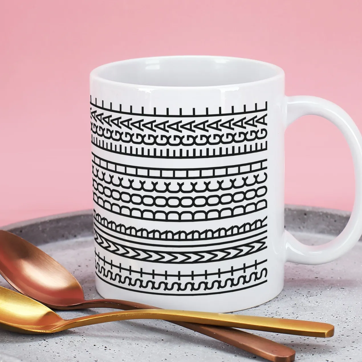 Tasse 'Ist mir doch egal' | Kaffeetasse mit versteckter Botschaft als lustiges Geschenk