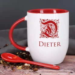 Tasse mit Monogramm