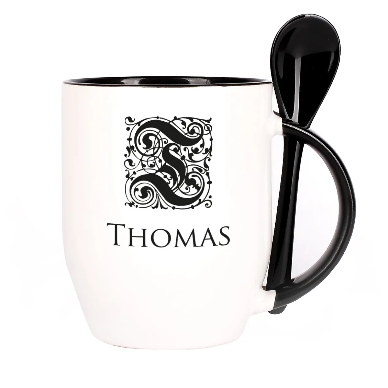 Tasse mit Monogramm