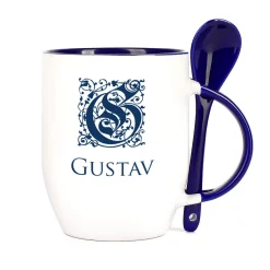 Tasse mit Monogramm