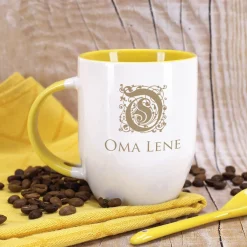 Tasse mit Monogramm