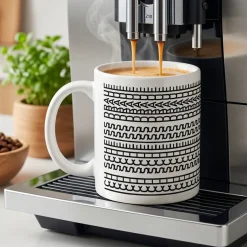 Tasse mit versteckter Botschaft 'Ich scheiss drauf' | Kaffeetasse als lustiges Geschenk