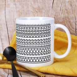 Tasse mit versteckter Botschaft 'Ich scheiss drauf' | Kaffeetasse als lustiges Geschenk