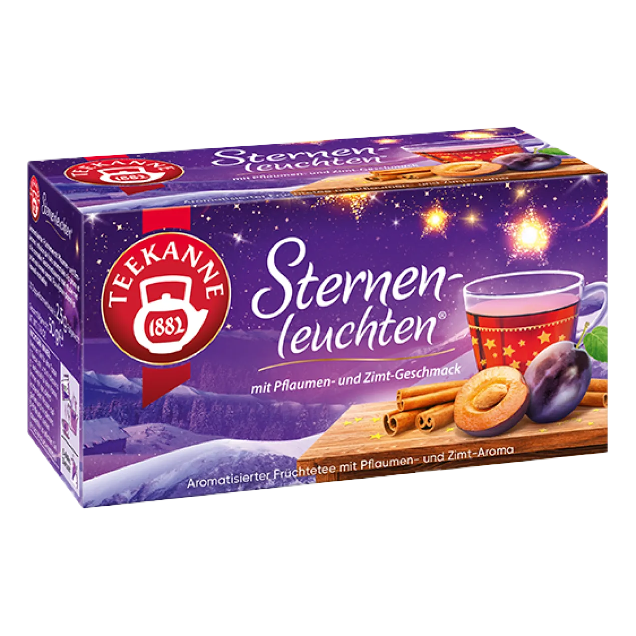 Teekanne Wintertee - verschiedene Sorten