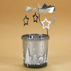Teelicht-Karussell in 4 verschiedenen Designs