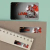 100-teiliges Aufkleber-Set mit rotem Drache und Name