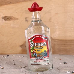Tequila-Set "Birthday Fiesta" mit vier Shotgläsern, Sierra Tequila und Geschenkkiste
