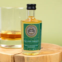 The Nine Springs Single Cask Selection - Ex-Bourbon Malt Whisky aus dem Eichsfeld in Thüringen 50 ml