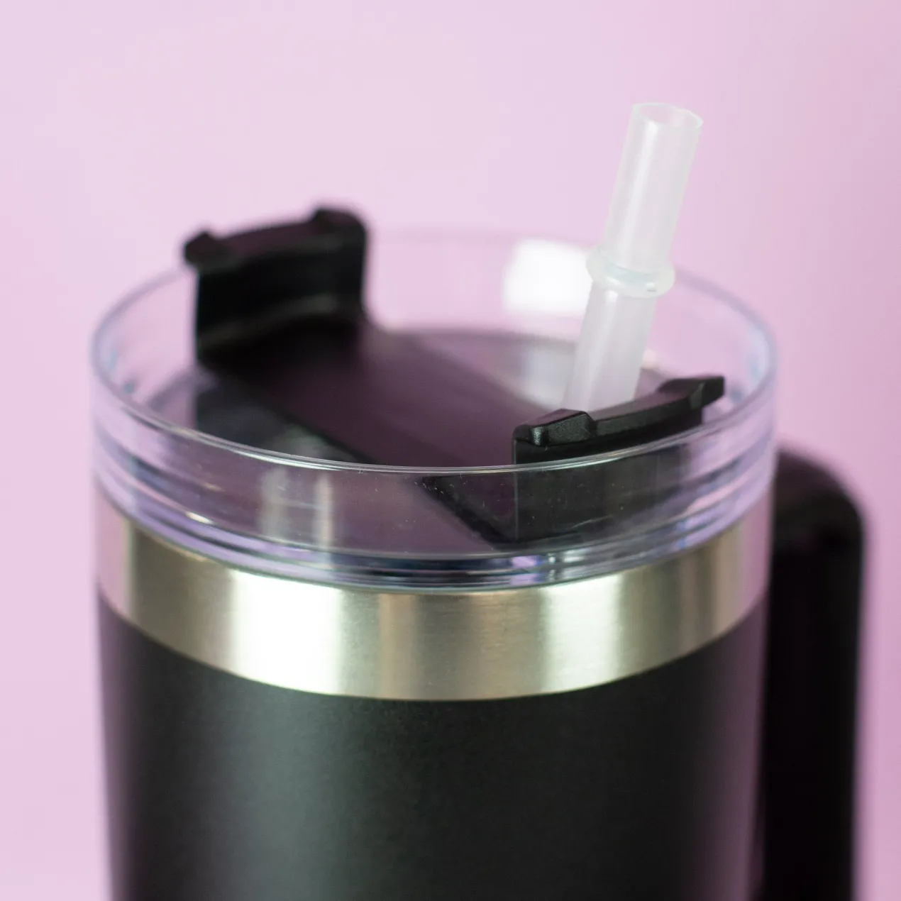 Thermobecher XXL personalisiert mit Name | Blumen Motiv | Thermo Cup 1,2 Liter