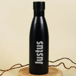 Thermosflasche in zwei Farben mit Ihrem Wunschnamen