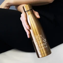 Thermosflasche - it's always tea time for - mit Namensgravur