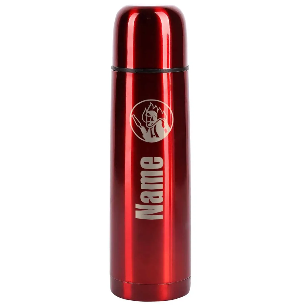 Thermosflasche mit Name für Feuerwehrmänner