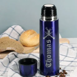 Thermosflasche mit Name für Jäger