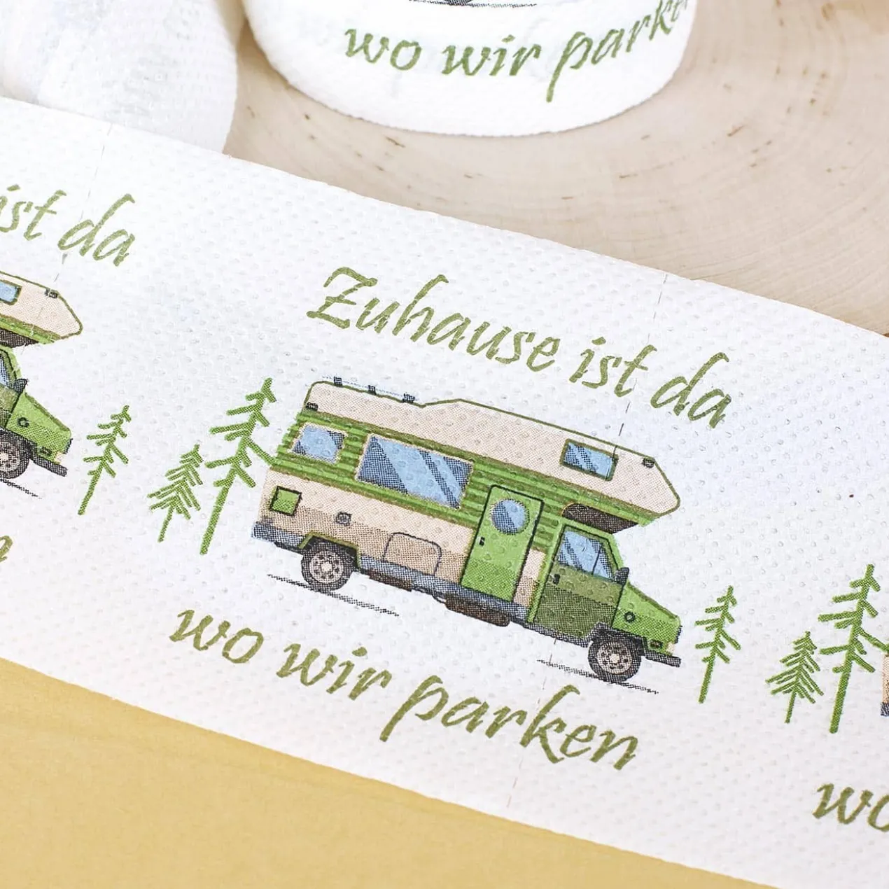 Toilettenpapier Camping - Wohnmobil