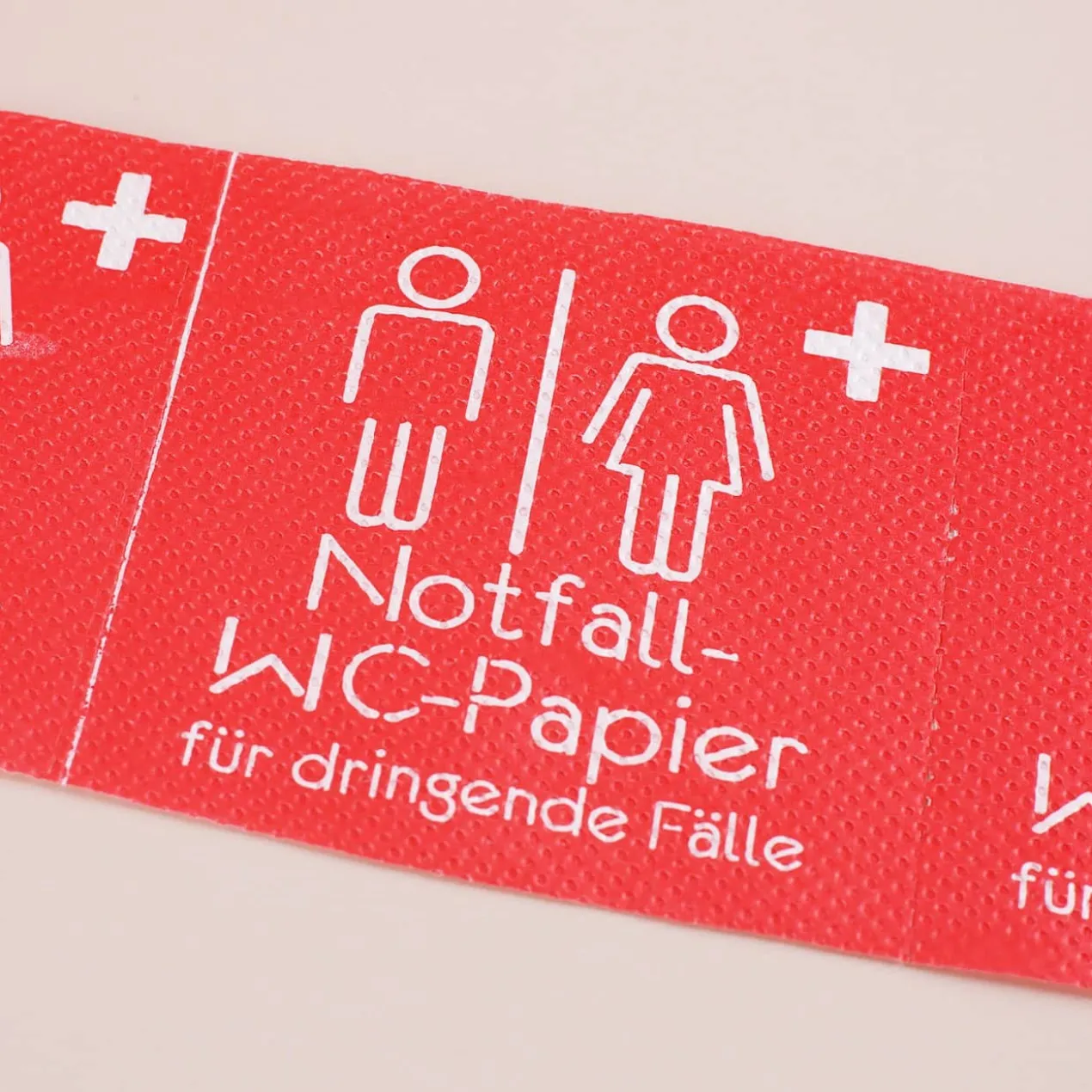 Toilettenpapier - Notfall-WC-Papier