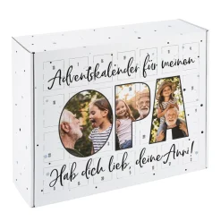 Toller Foto-Adventskalender OPA mit Ihrer Personalisierung