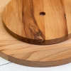 Tortenplatte drehbar aus Holz personalisiert mit Gravur | 30 cm | Kein Kuchen ist auch keine Lösung