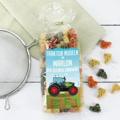 Traktor Nudeln für kleine Landwirte mit Name