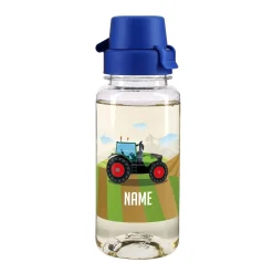 Traktor- Trinkflasche mit Name 0,4 L